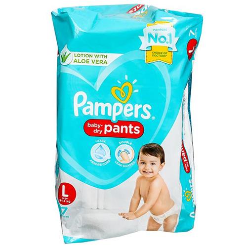 PAMPERS PANTS L(9-14)Kg 12 PANTS